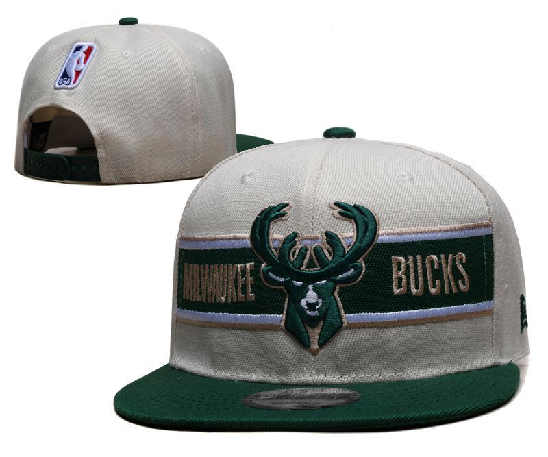 2025 NBA Milwaukee Bucks Hat YS20250307